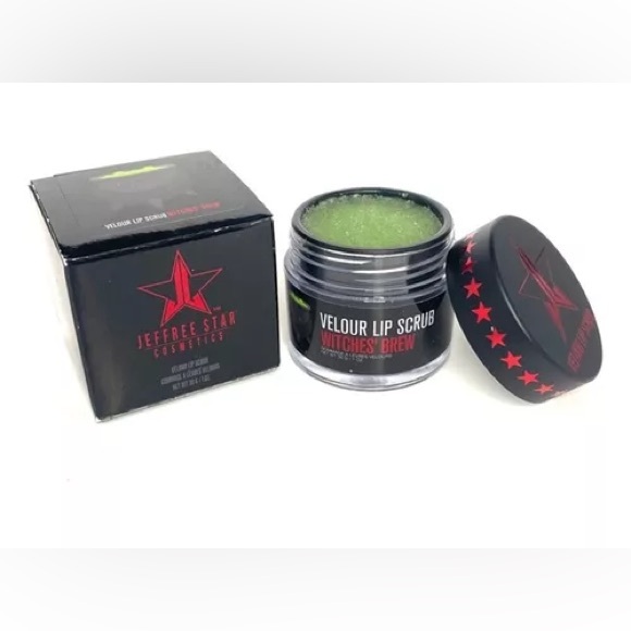 NWT Jeffree Star Cosmetics Velour Lip Scrub Witches Brew - Picture 3 of 3